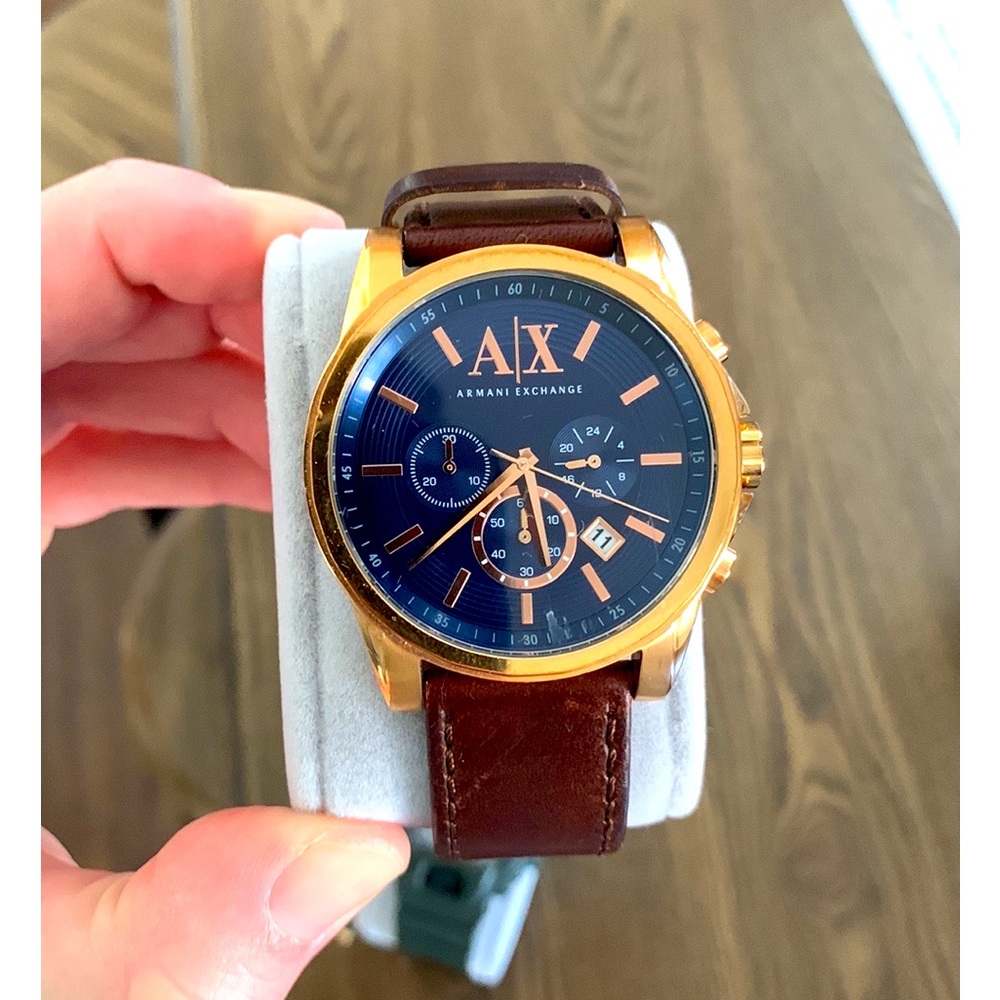 Armani exchange dress watch